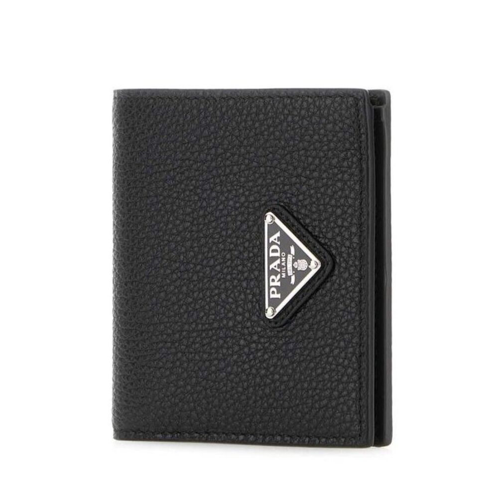 Leather Triangle Compact Wallet - Picture 4 of 4